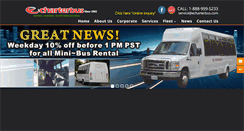 Desktop Screenshot of echarterbus.com